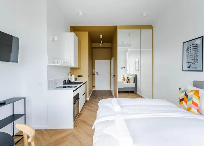 Przytulne I Komfortowe Studia Very Berry W Poznaniu By Renters Познань