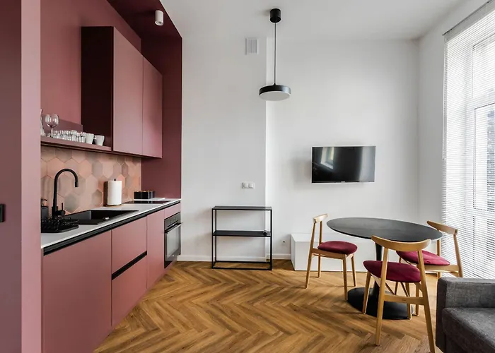 Przytulne I Komfortowe Studia Very Berry W Poznaniu By Renters Апартаменты Познань